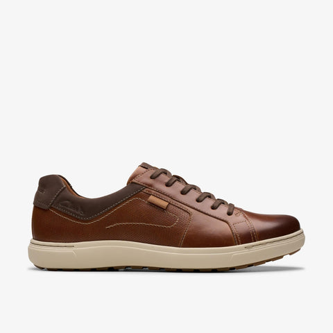 Clarks 0 - Shoes Tan / 7 / D (Medium) Clarks Mens Mapstone Lace - Tan Leather