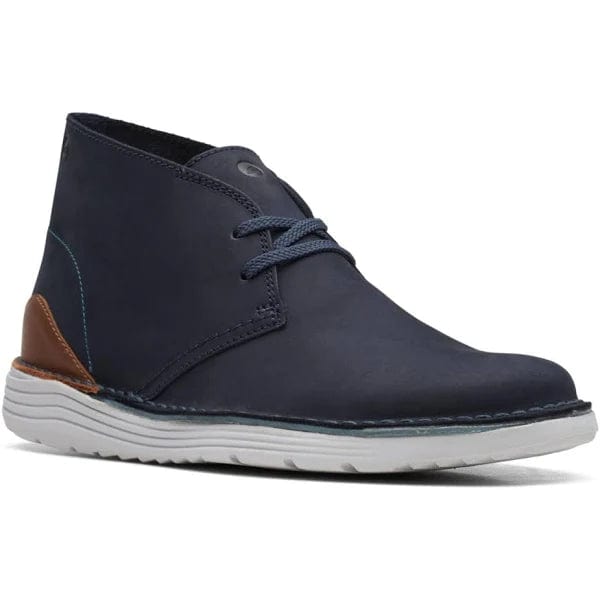 Clarks navy ankle on sale boots