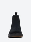 Clarks Ankle Boots Clarks Mens Clarkdale Easy Dress Boots - Black Suede