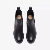 Clarks Ankle Boots Clarks Women's Chamberly Top Heeled Boots- Black Leather