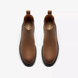 Clarks Ankle Boots Clarks Women's Ornoco3 Lane Chelsea Boots- Walnut Leather