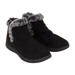 Clarks Ankle Boots Clarks Womens Breeze Fur Boots - Black