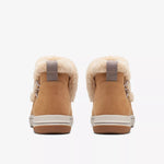 Clarks Ankle Boots Clarks Womens Breeze Fur Boots - Tan