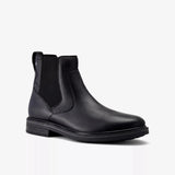 Clarks Ankle Boots Medium / Black / 8 US Clarks Men's Newford Easy Chelsea Boots- Black Leather