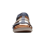 Clarks Ankle Strap Sandals Clarks Womens Kitly Ave Sandals - Denim Combination 70990