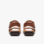 Clarks Ankle Strap Sandals Clarks Womens Kitly Way Sandals - Tan