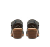 Clarks Classic Heels & Pumps Clarks Women's Emily 2 Mist Heels- Blue Grey Nubuck