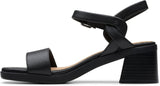 Clarks Classic Heels & Pumps Clarks Women's Jaylan Ray Heels- Black Leather