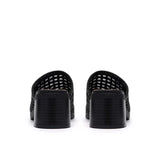 Clarks Classic Heels & Pumps Clarks Women's Jaylan Slide Heels- Black Leather