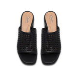 Clarks Classic Heels & Pumps Clarks Women's Jaylan Slide Heels- Black Leather