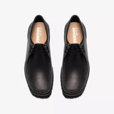 Clarks Dress Shoes Clarks Men's Walla Yukoner Dress Shoes- Black Leather