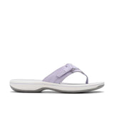 Clarks Flip Flop Sandals Medium / Purple / 5 US Clarks Women's Breeze Sea Flips- Lavender Nubuck