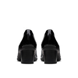 Clarks Heels Clarks Women's Shaya Poppy Pumps - Black Patent Leather