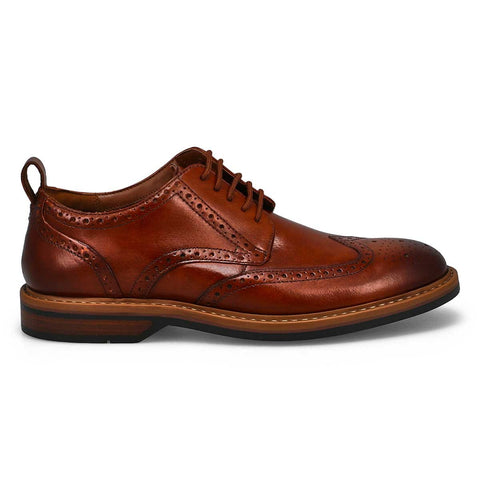 Clarks Lace-Ups & Oxfords Clarks Men's Aldwin Limit Dress Shoes- Mid Tan Leather