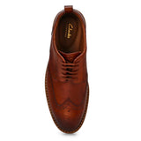 Clarks Lace-Ups & Oxfords Clarks Men's Aldwin Limit Dress Shoes- Mid Tan Leather