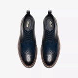 Clarks Lace-Ups & Oxfords Clarks Men's Aldwin Limit Dress Shoes- Navy Leather