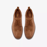 Clarks Lace-Ups & Oxfords Clarks Men's Aldwin2 Limit Dress Shoes- Cola Suede