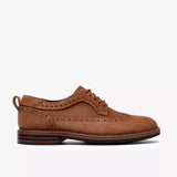 Clarks Lace-Ups & Oxfords Clarks Men's Aldwin2 Limit Dress Shoes- Cola Suede