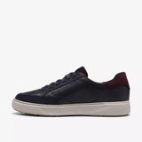 Clarks Lifestyle Sneakers Clarks Men's Code C Tie Leather Sneakers - Navy Leather