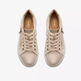 Clarks Lifestyle Sneakers Clarks Women's Nalle Zen Sneakers- Metallic