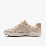 Clarks Lifestyle Sneakers Clarks Women's Nalle Zen Sneakers- Metallic