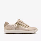 Clarks Lifestyle Sneakers Clarks Women's Nalle Zen Sneakers- Metallic