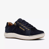 Clarks Lifestyle Sneakers Medium / Navy / 6 US Clarks Women's Nalle Zen Sneakers- Navy Interest