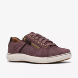 Clarks Lifestyle Sneakers Medium / Purple / 6 US Clarks Women's Nalle Zen Sneakers- Plum Interest