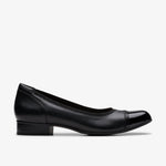 Clarks Slip-Ons & Loafers Black / 5 / B Clarks Krystine May Flats - Black Leather