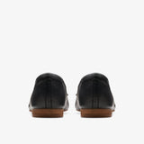 Clarks Slip-Ons & Loafers Clarks Fawna Lily Flats - Black Leather