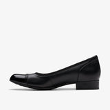 Clarks Slip-Ons & Loafers Clarks Krystine May Flats - Black Leather