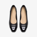 Clarks Slip-Ons & Loafers Clarks Krystine May Flats - Black Leather