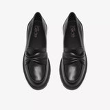 Clarks Slip-Ons & Loafers Clarks Women's Code L Edge Loafers- Black Leather
