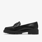 Clarks Slip-Ons & Loafers Clarks Women's Code L Edge Loafers- Black Leather
