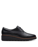 Clarks Slip-Ons & Loafers Clarks Women's Sharon Rae Loafers- Black Leather