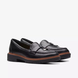 Clarks Slip-Ons & Loafers Clarks Women's Westlynn Bella Loafers- Black Leather