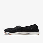 Clarks Slip-Ons & Loafers Clarks Womens Breeze Emily Slip Ons - Black