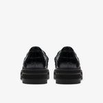 Clarks Slip-Ons & Loafers Clarks Womens Orianna Bit Crocodile Loafer - Black Leather