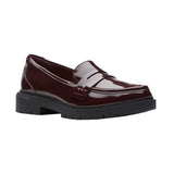 Clarks Slip-Ons & Loafers Medium / Burgundy / 6 US Clarks Women's Westlynn Ayla Loafers- Burgundy Patent