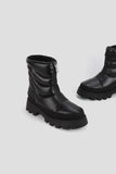 Cougar Ankle Boots Cougar Women's Savvy Front Zip Winter Boots- Black