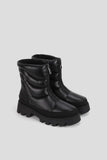 Cougar Ankle Boots Cougar Women's Savvy Front Zip Winter Boots- Black