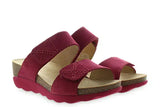 Dansko Heeled & Wedge Sandals Dansko Women's Maddy Wedge Sandals- Red Milled Nubuck