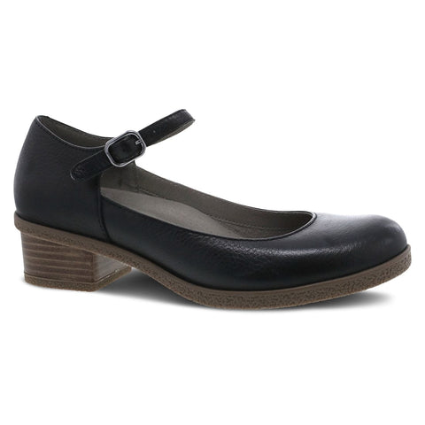 Dansko Mary Jane Heels Black / 35 EU / B (Medium) Dansko Womens Deena Waterproof Mary Jane Shoes - Black