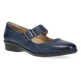 Dansko Mary Jane Medium / Navy / 35 EU Dansko Women's Collette Mary Janes- Navy Burnished Nubuck