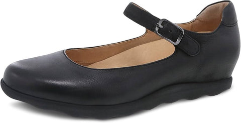 Dansko Slip-Ons & Loafers Medium / Black / 36 EU Dansko Women's Marcella Mary Janes- Black Burnished Nubuck