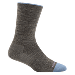 Darn Tough Vermont Socks Taupe / S Darn Tough Womens Crew Lightweight Lifestyle Socks