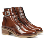 Dorking Ankle Boots Dorking Women's Lucero Lace Boots - Napplak Cuero