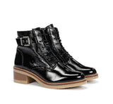 Dorking Ankle Boots Dorking Women's Lucero Lace Boots - Napplak Negro