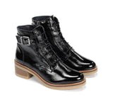 Dorking Ankle Boots Dorking Women's Lucero Lace Boots - Napplak Negro