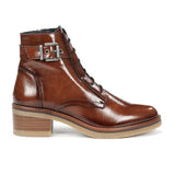 Dorking Ankle Boots Medium / Brown Patent / 35 EU Dorking Women's Lucero Lace Boots - Napplak Cuero